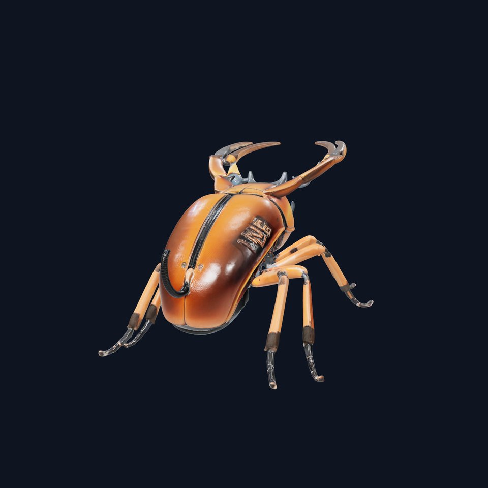 Copper Beetle model pack